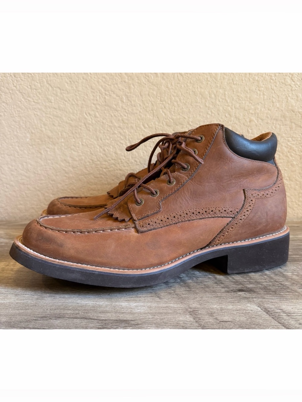 Twisted X Chuck Up Leather Boots MCU0007 Mens Size 14
